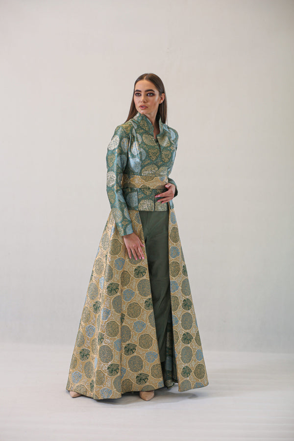 Jacket and skirt set